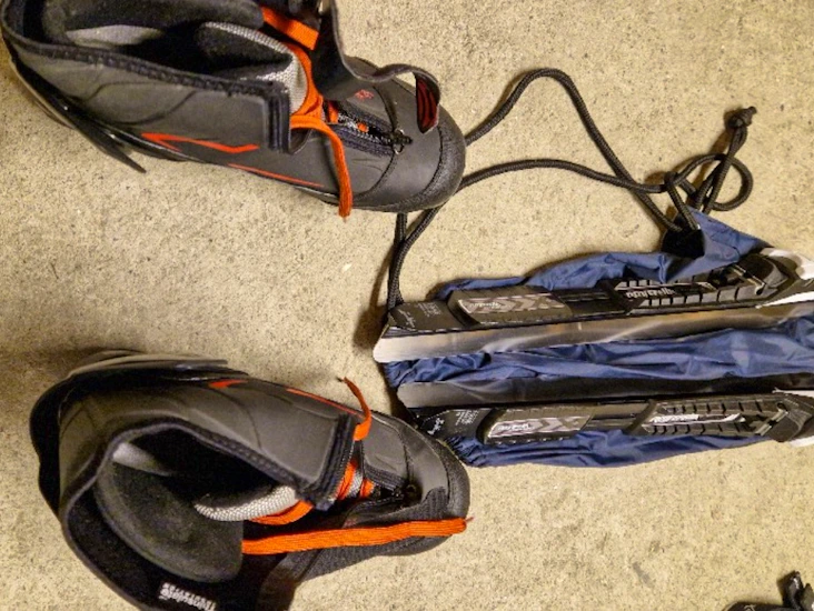 Långfärdsskridskor (lös häl)