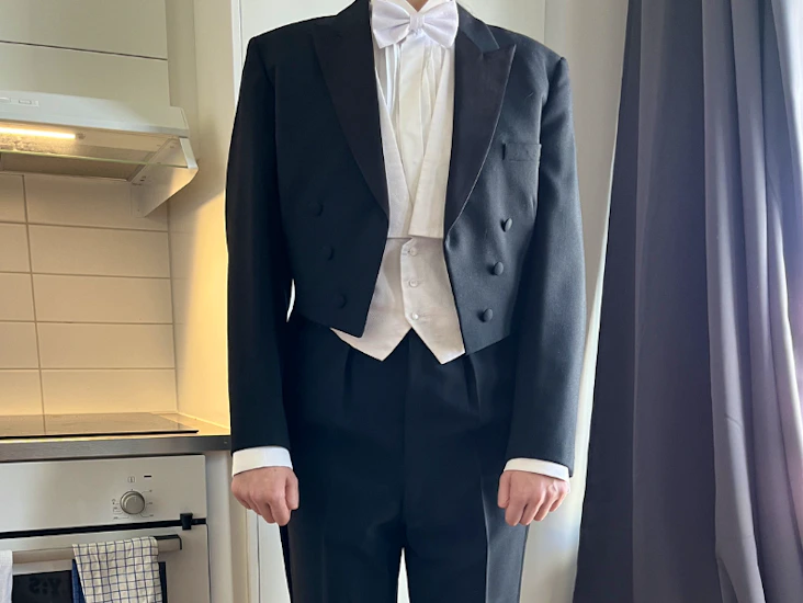 Komplett frack i fin kvalitet