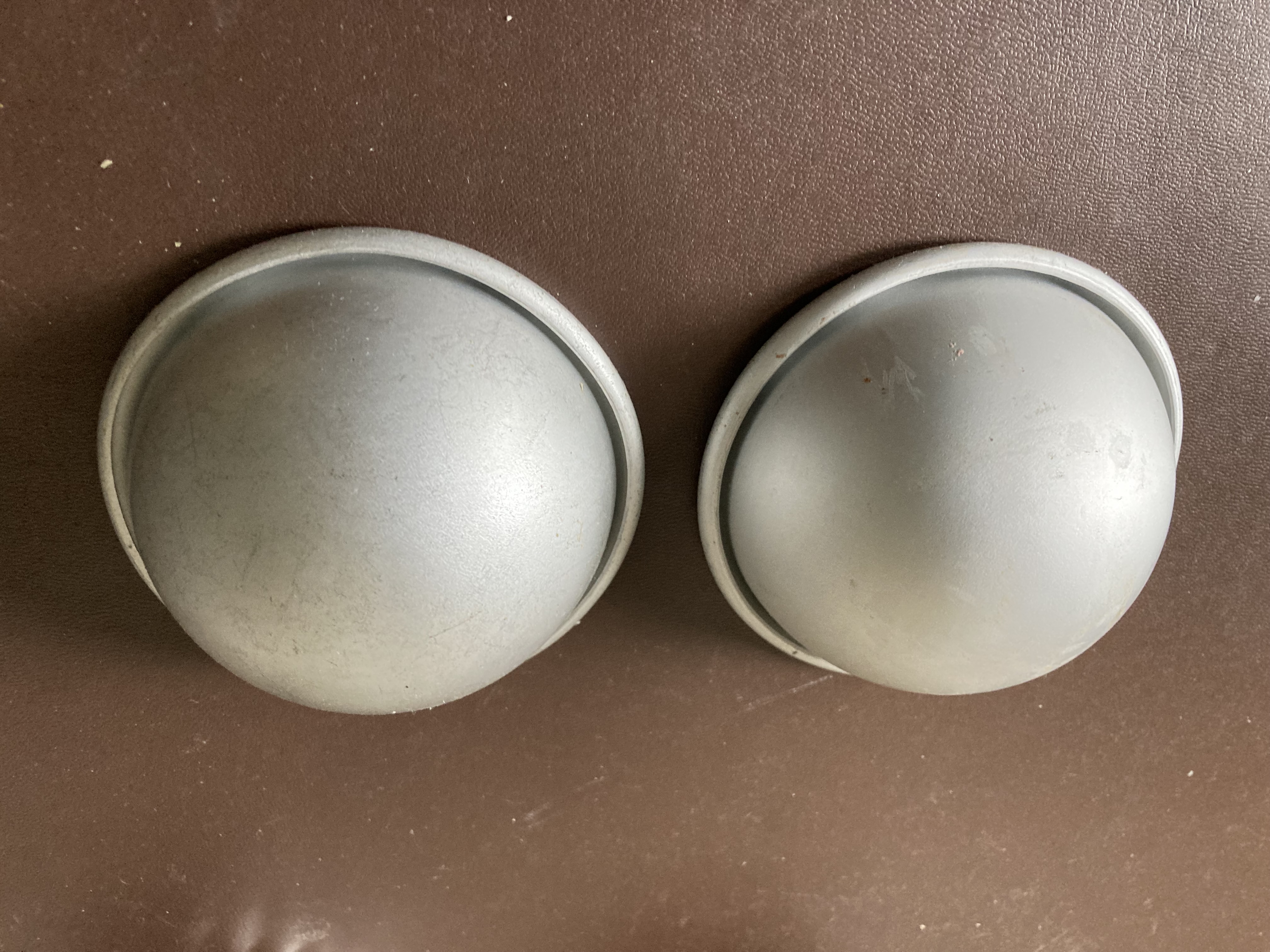 4" semi sphere cake tin