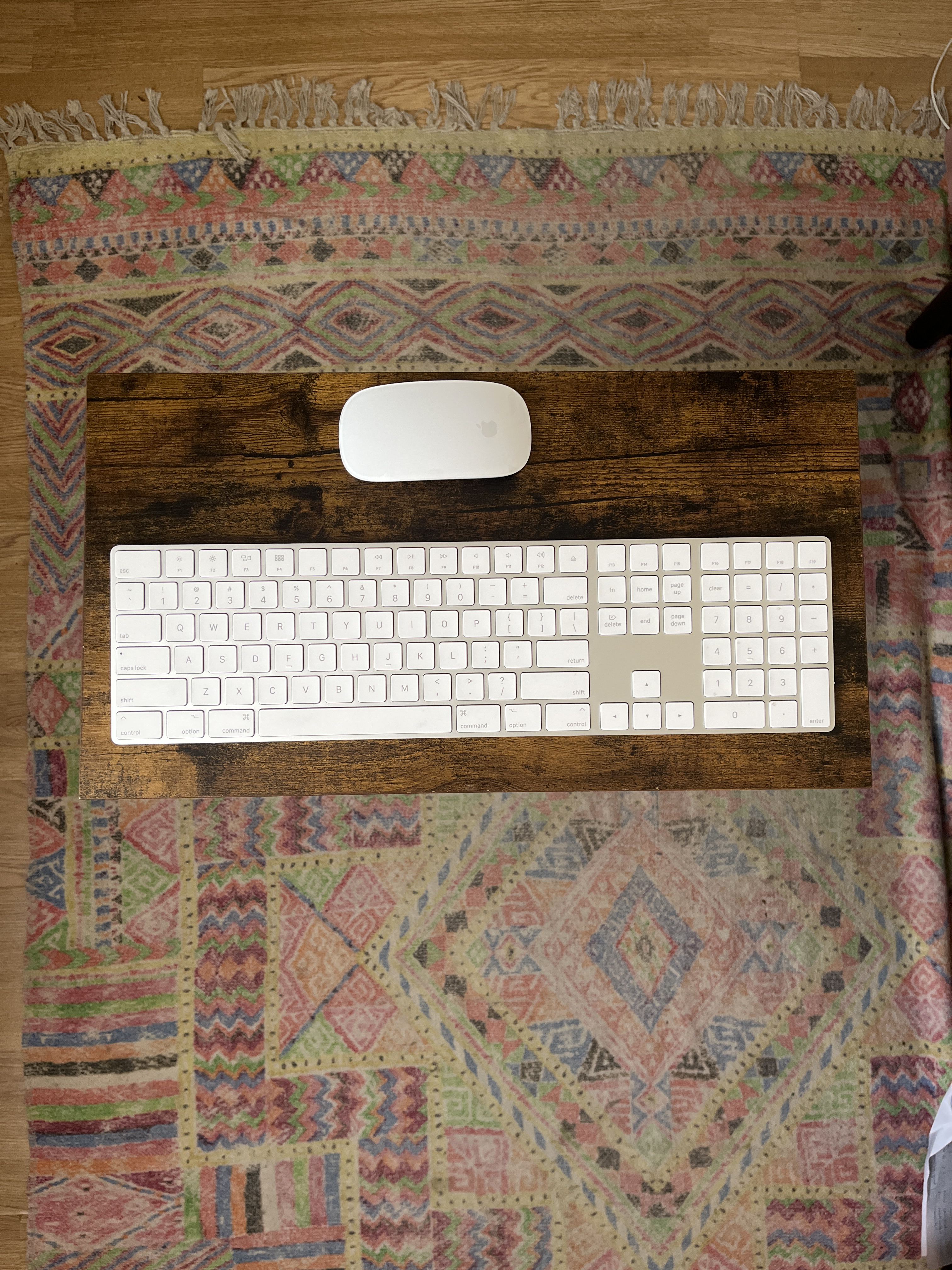 Apple mouse and keyboard