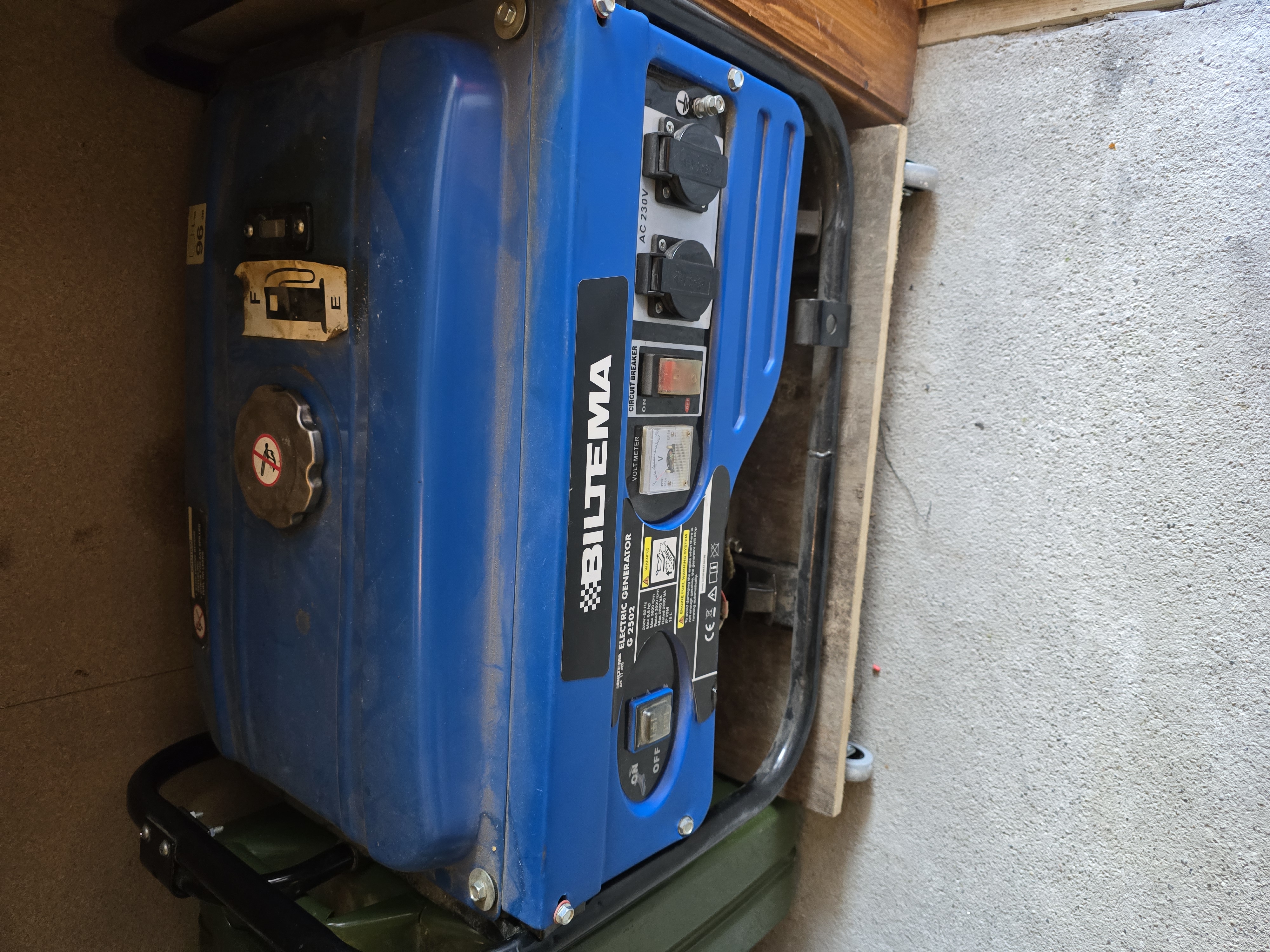 Biltema 2kw aggregat