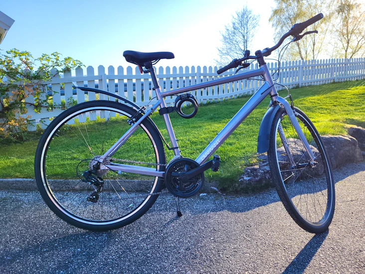 Diamant hybridsykkel