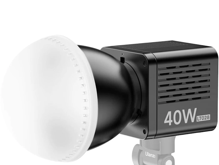 Ulanzi 40w cob video light, bi-color 2500-6500k | batteri, usb-c