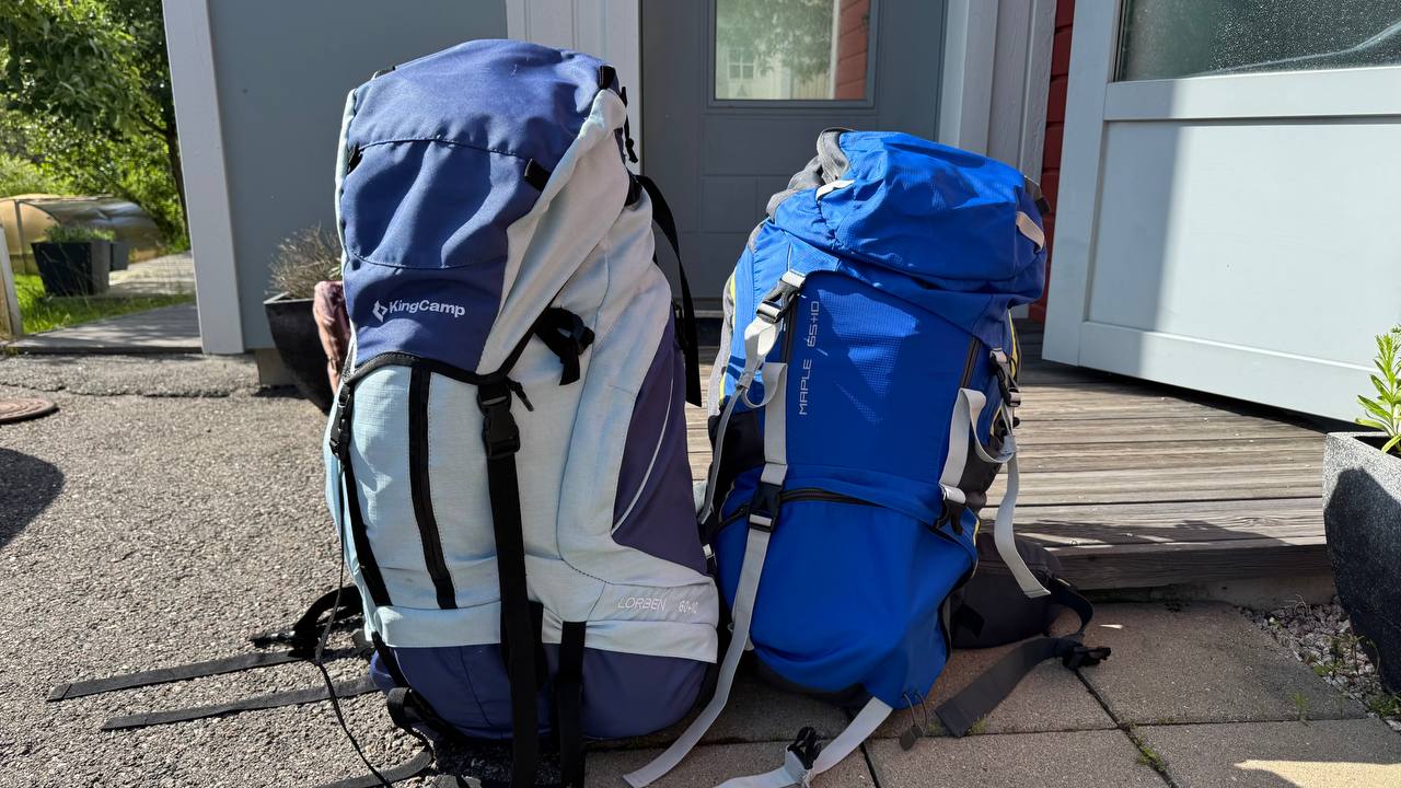 Retkireput vuokrattavana – 75l & 70l