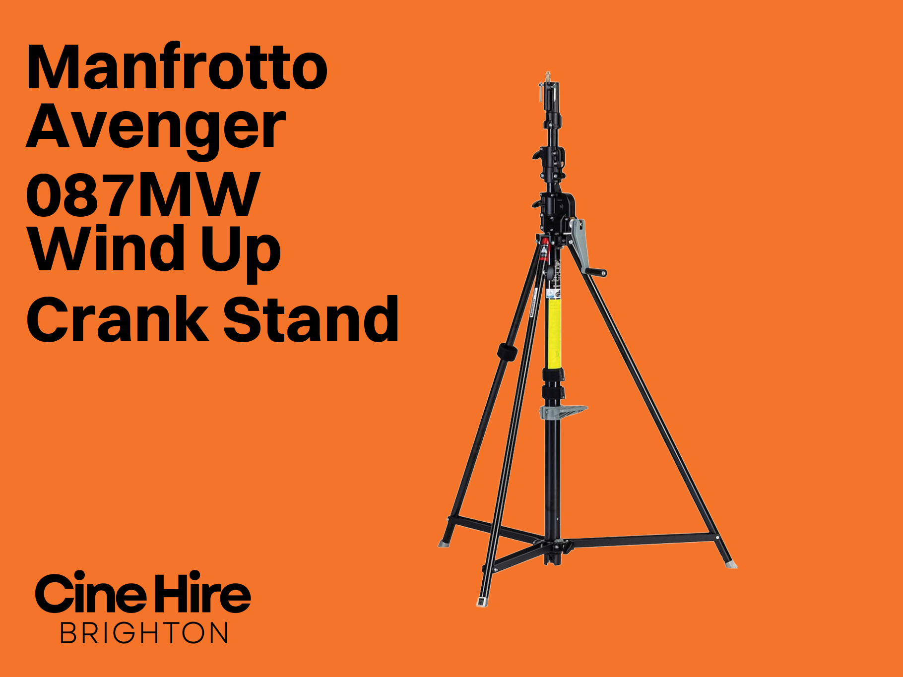 Manfrotto avenger 087nw wind up crank stand