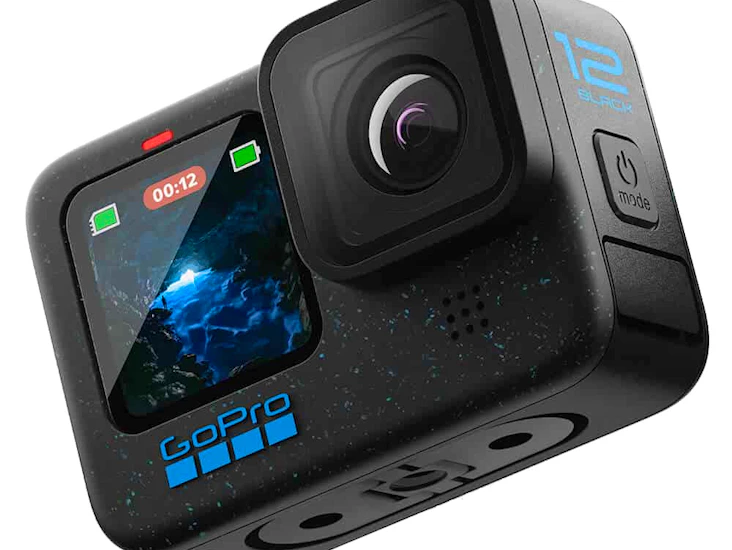 Gopro hero12 black waterproof action camera with accessory bundle