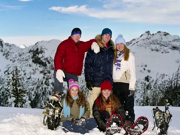 Family set - 2 adult snowshoes and 1 kid’s snowshoe