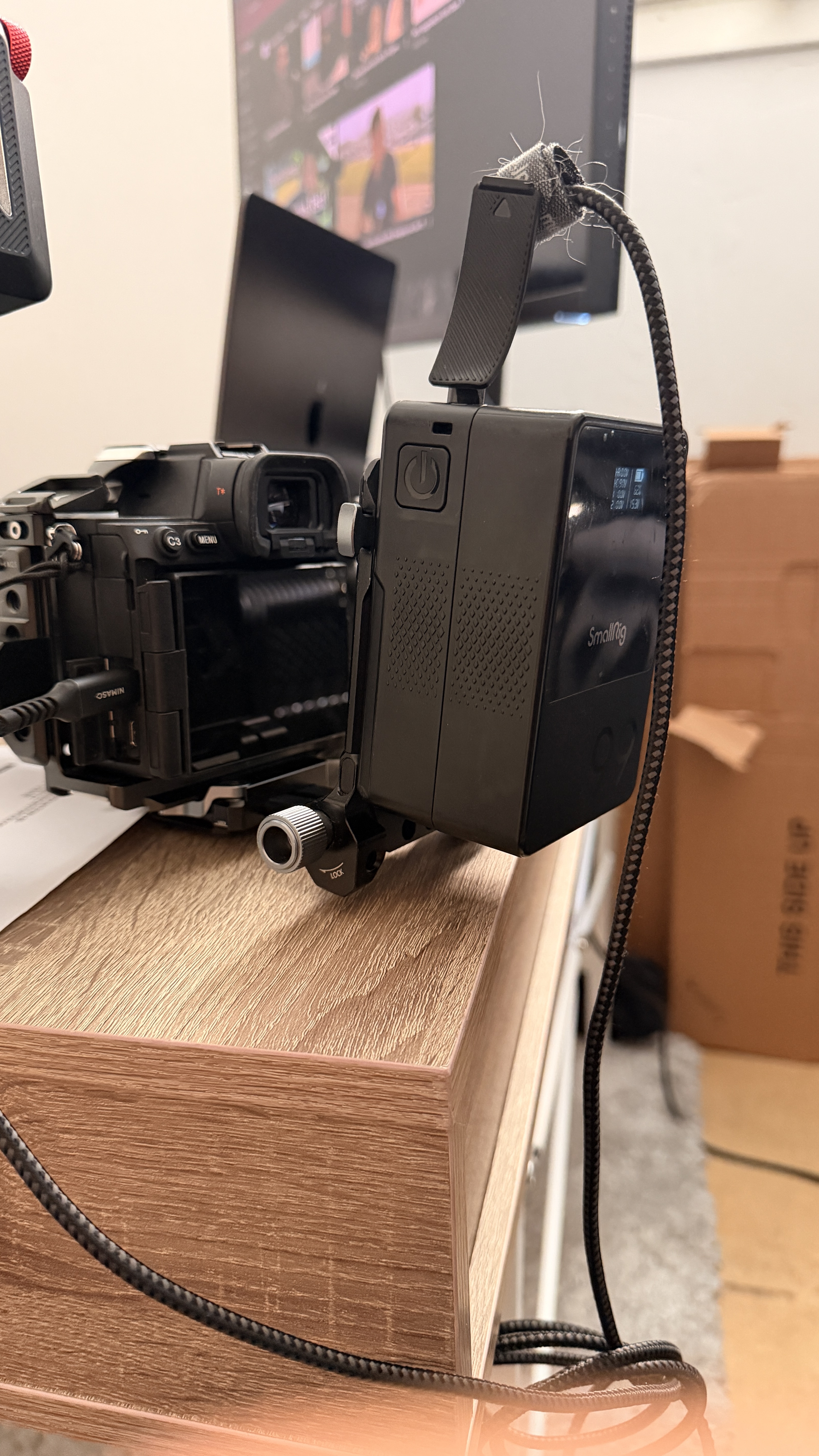 Smallrig 99 med v mount