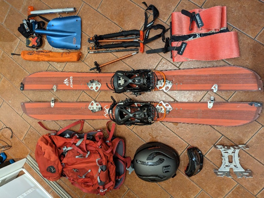 Jones solution splitboard package