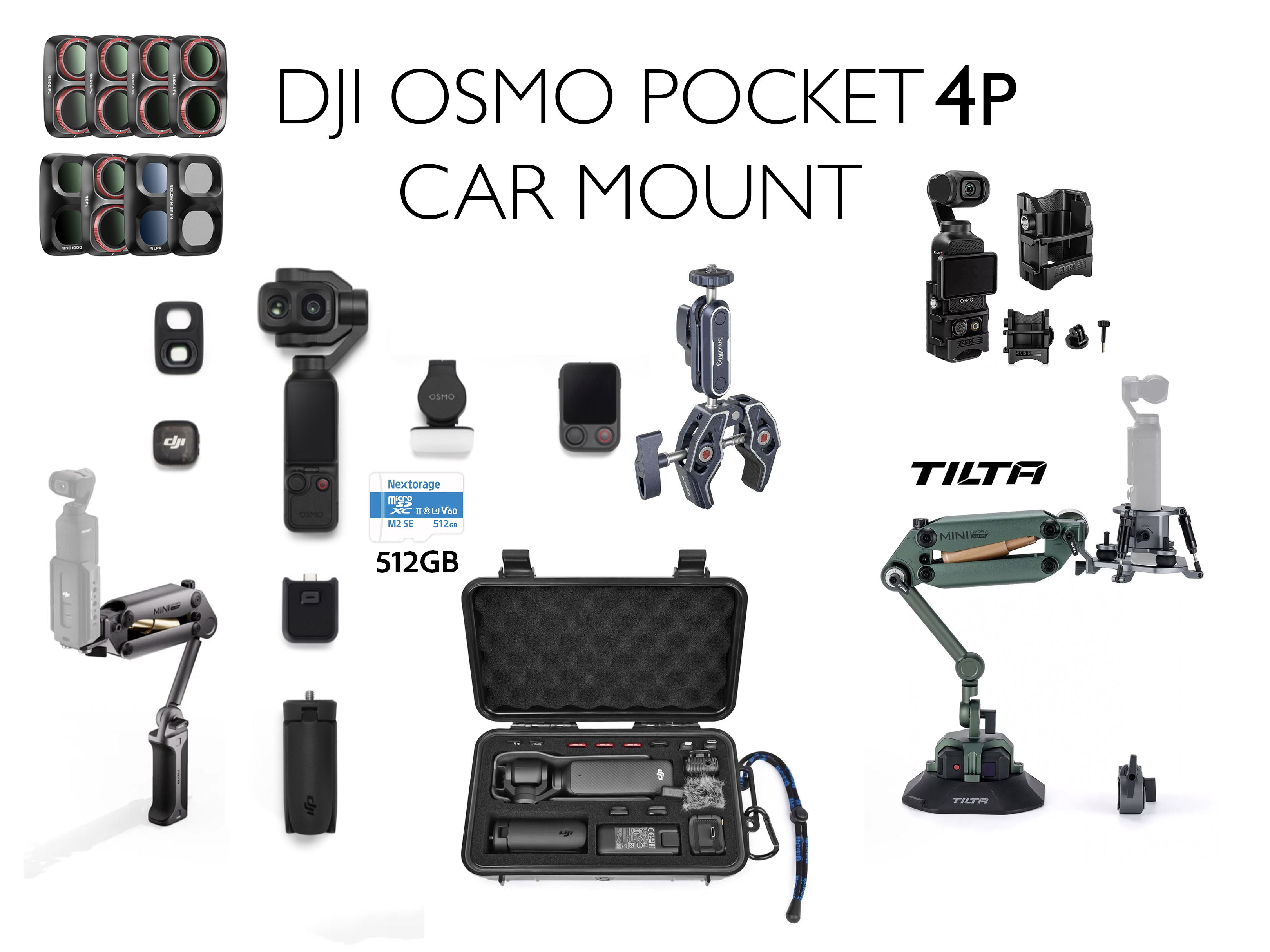 Dji osmo 4p 4 pro - car creator combo 