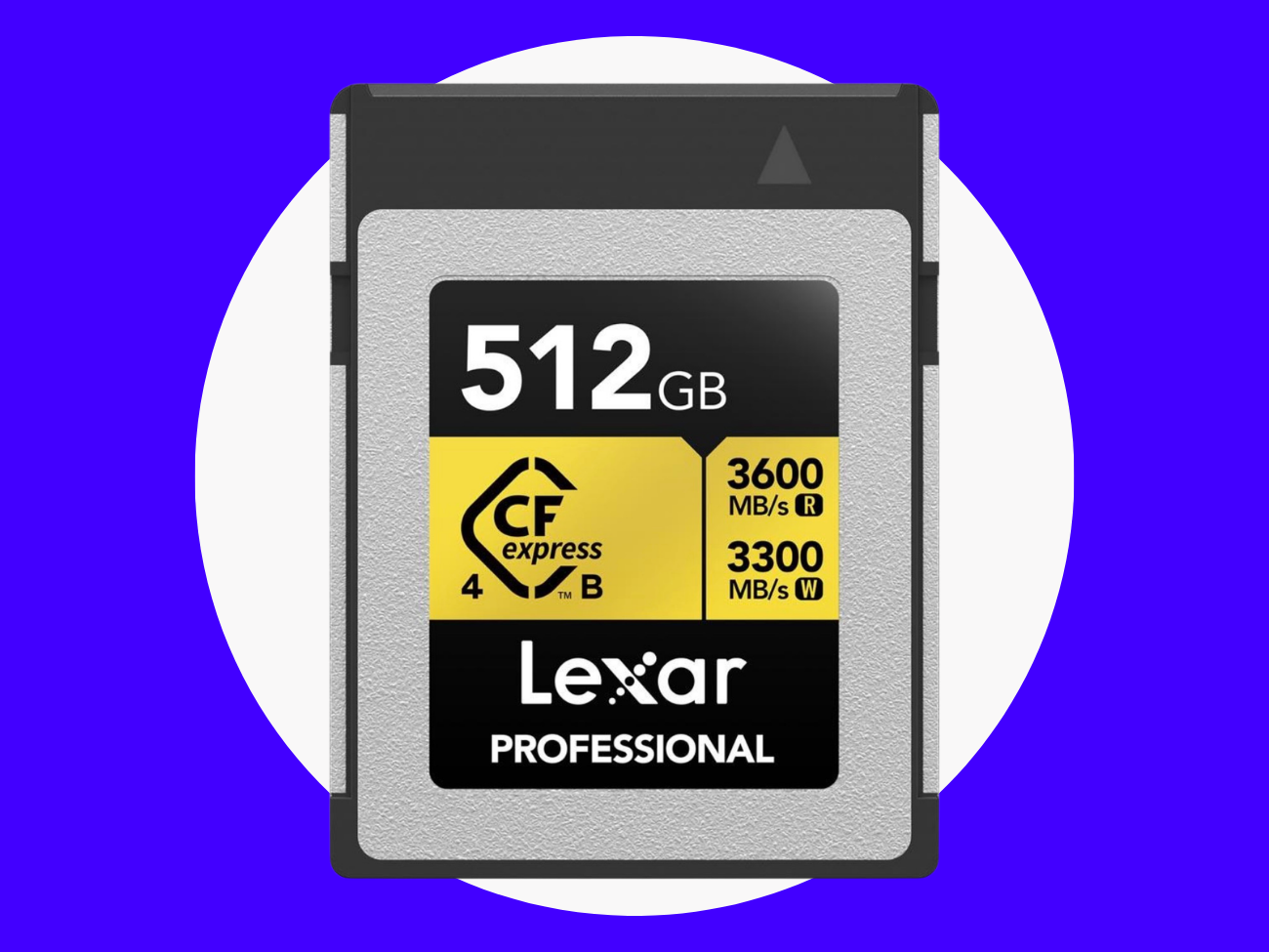 Lexar 512gb cfexpress 4.0 type b card