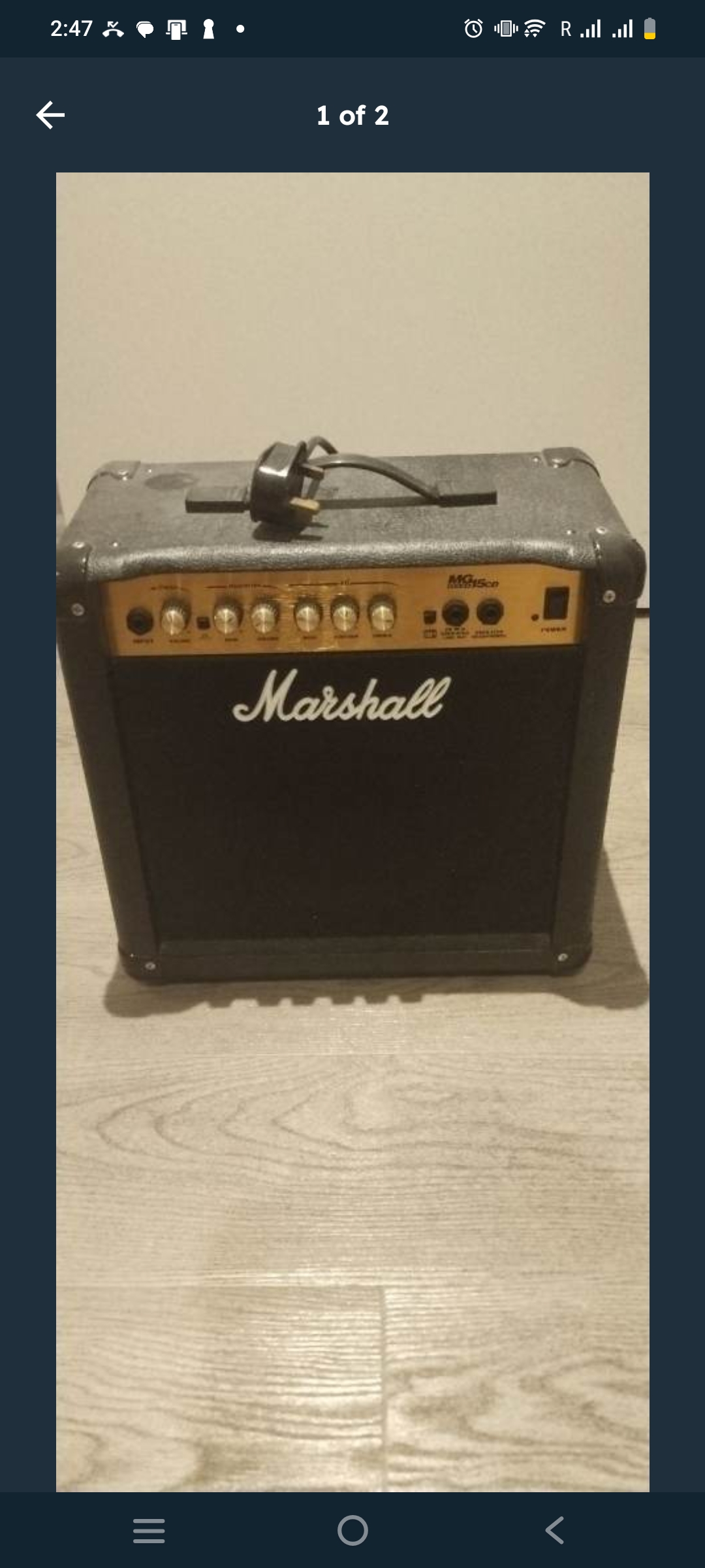Marshall mg15 cd full working condition 
