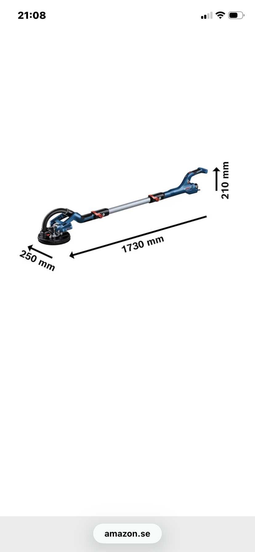 Bosch professional väggslip 