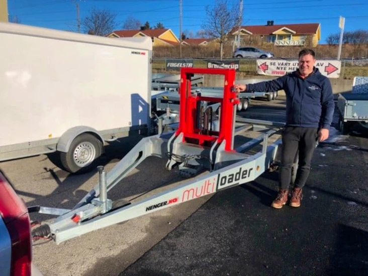 Tredal boggihenger, t-27-multi