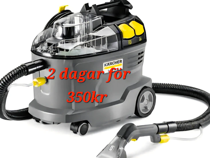 Professional textilvårdmaskin puzzi 8/1 mattvätt & textiltvätt