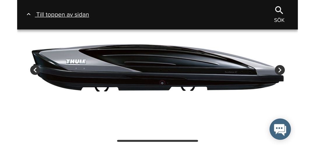 Thule exellence takbox