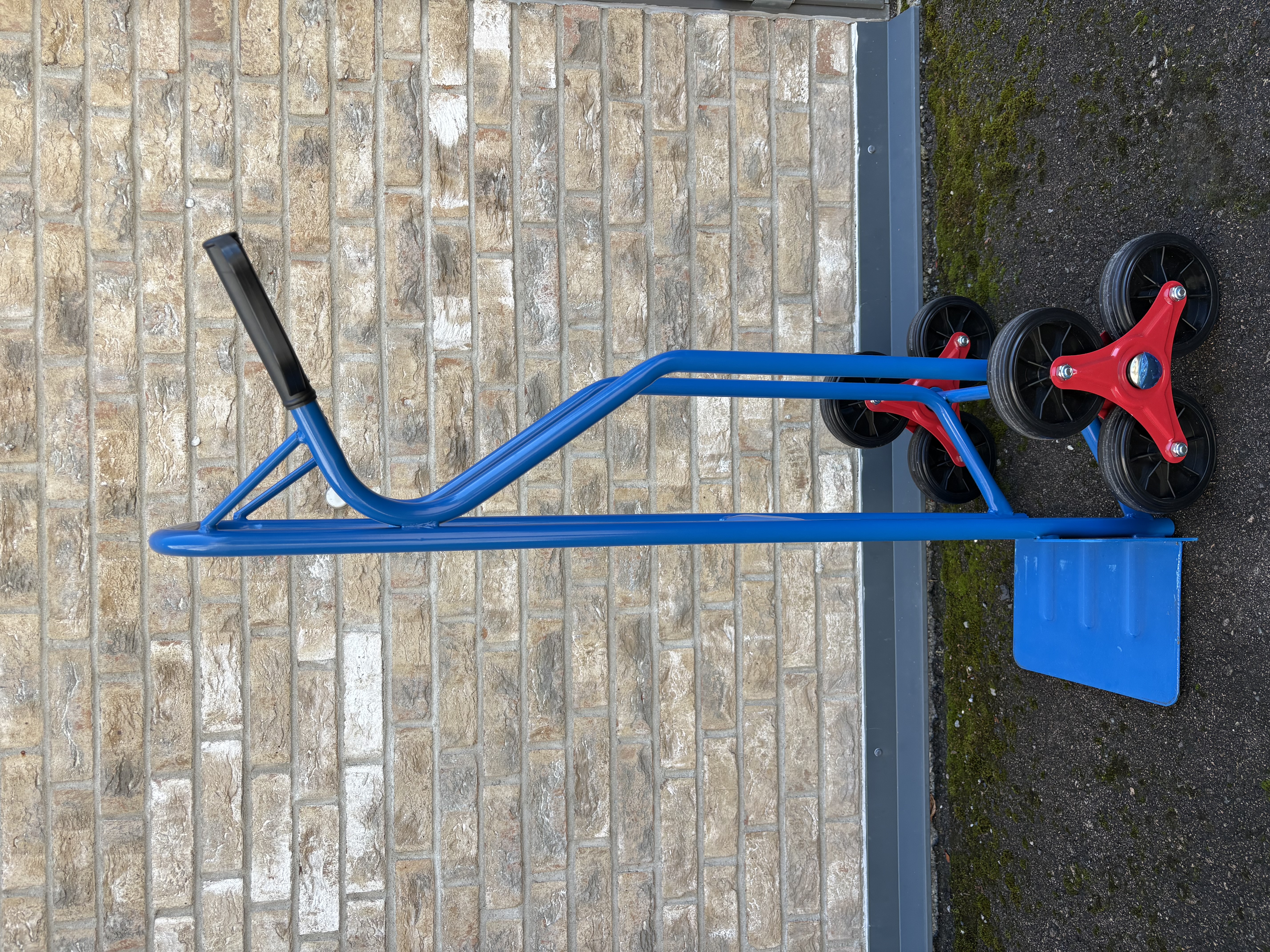 Trappetralle med 3 hjul