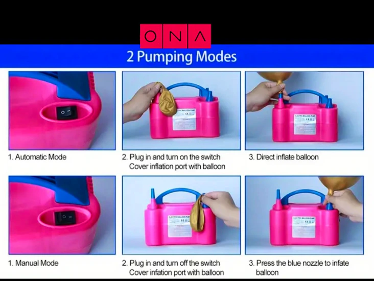 Elektrisk ballongpump.🎈🎭