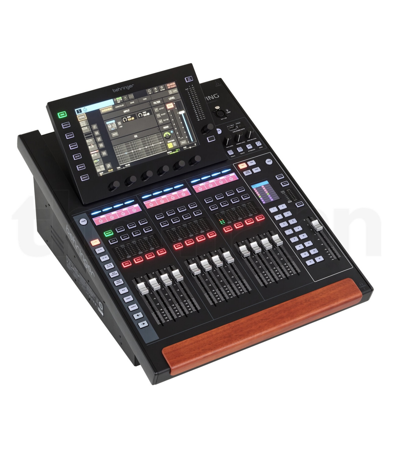 Digital audio mixer behringer wing compact with waves aoip-wsg