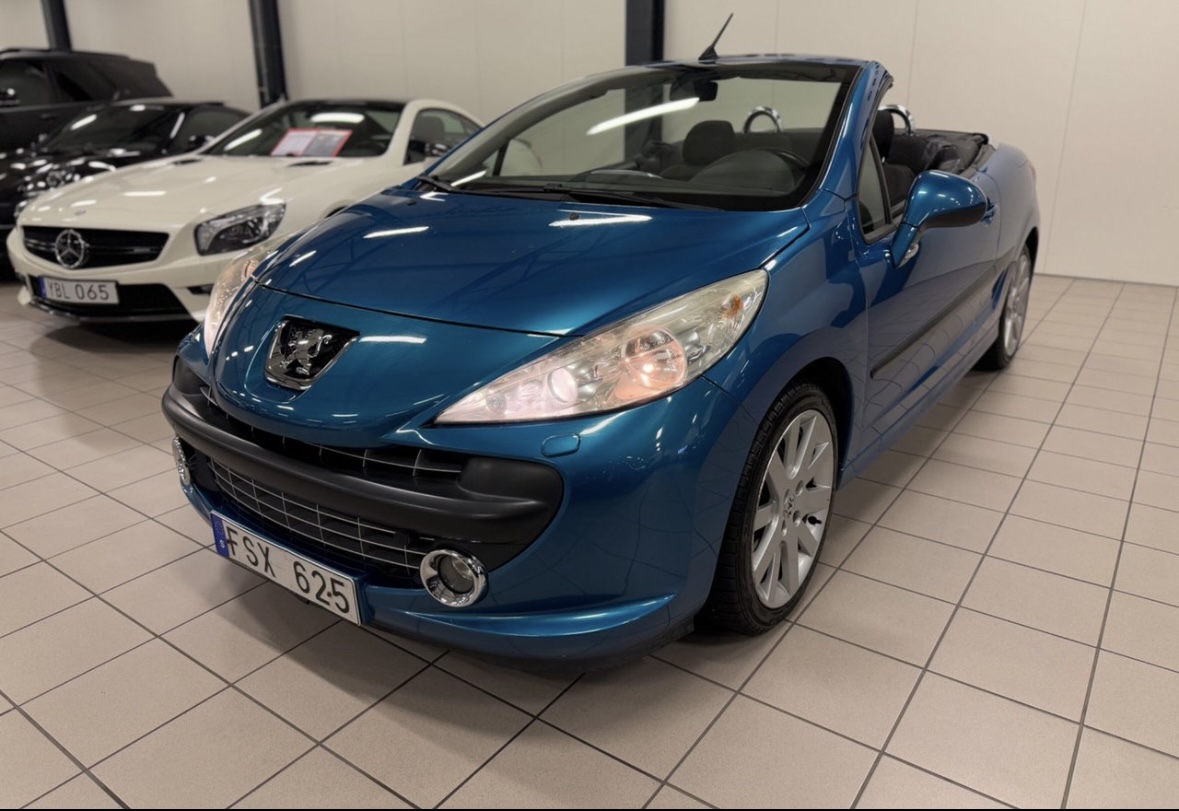 Cabriolet bil