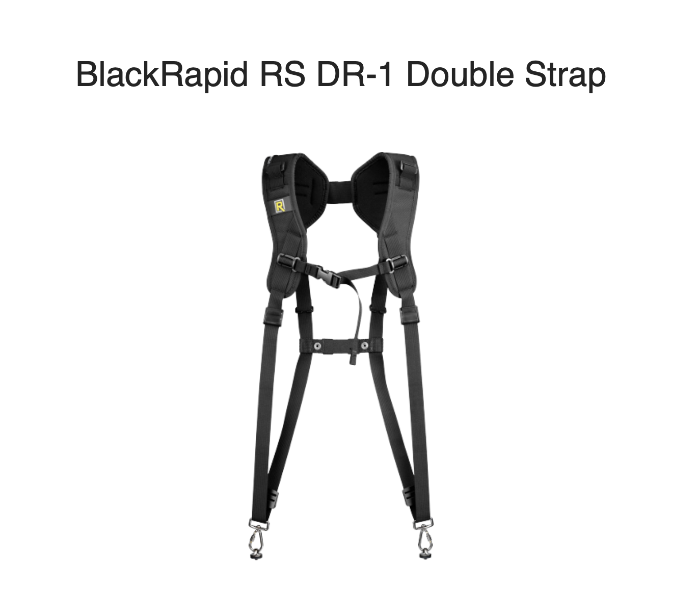Blackrapid rs dr-1 double strap