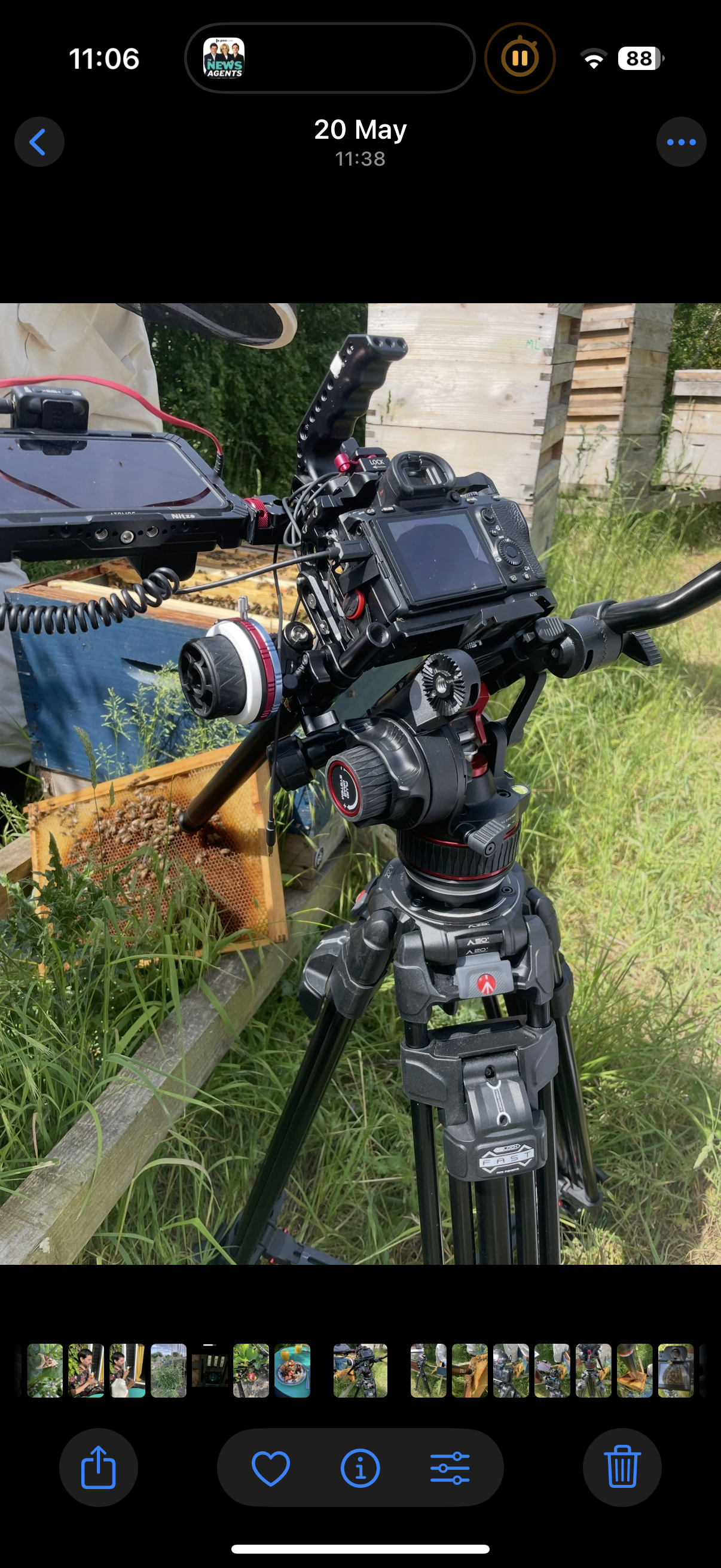 Video tripod 