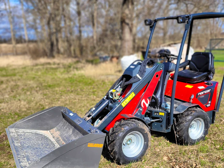 Minilastare på släp