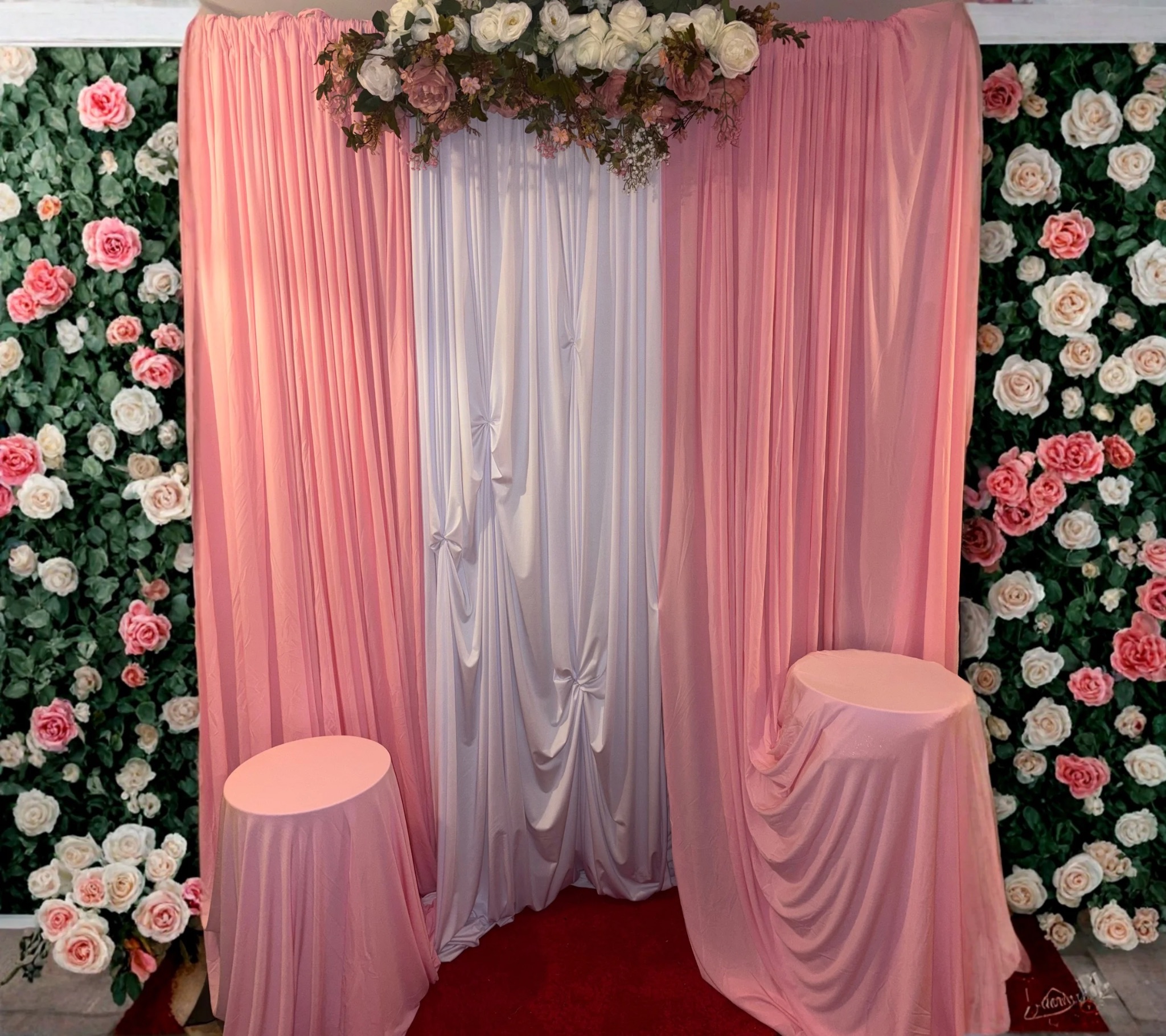 Drape backdrop