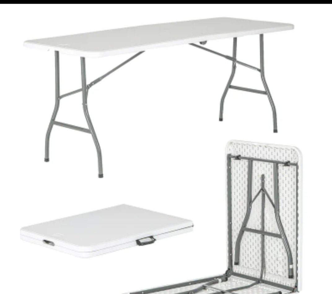 1x 6ft trestle/folding table 