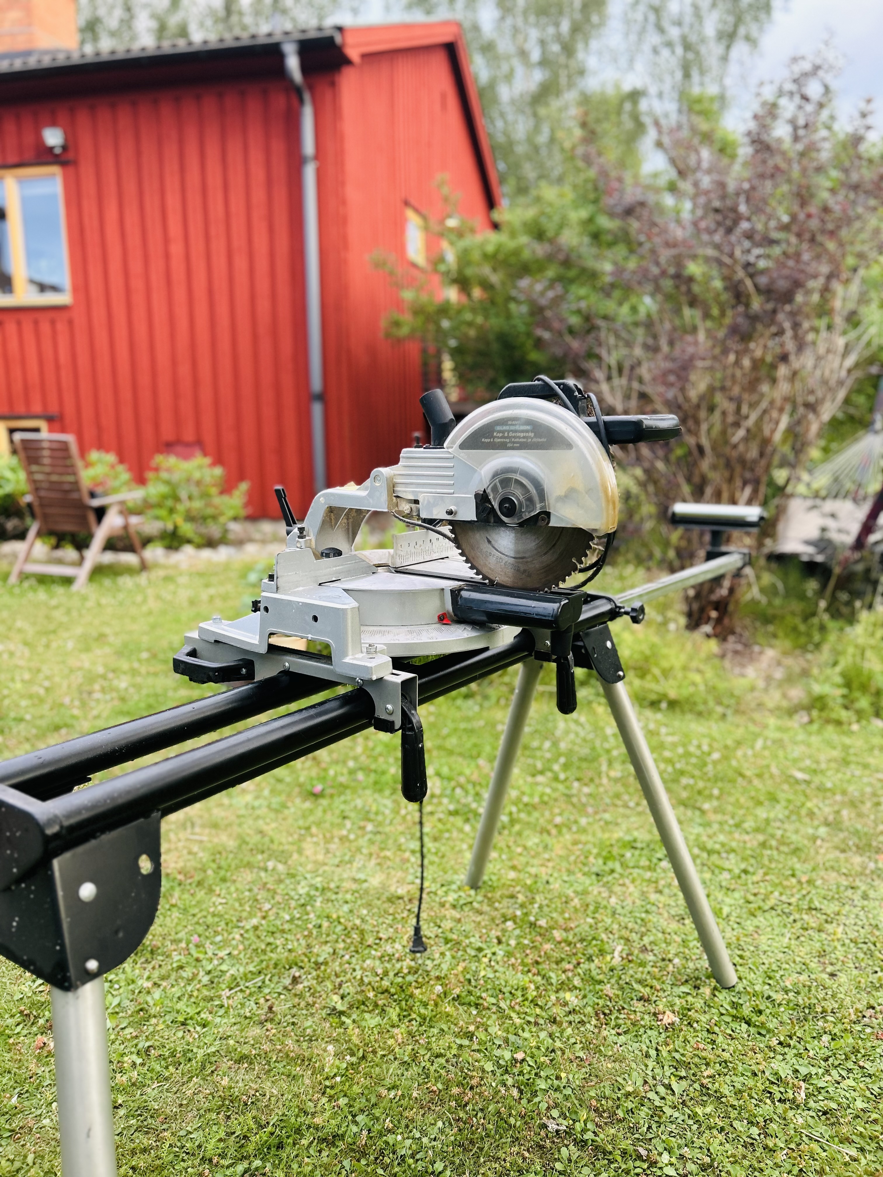 Kap & gersåg m stativ