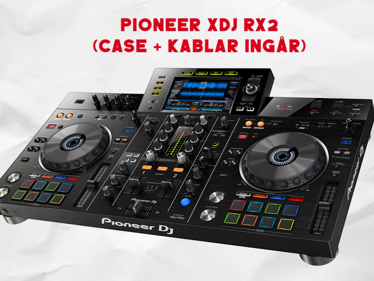 Pioneer rx2 inkl.case + tillbehör