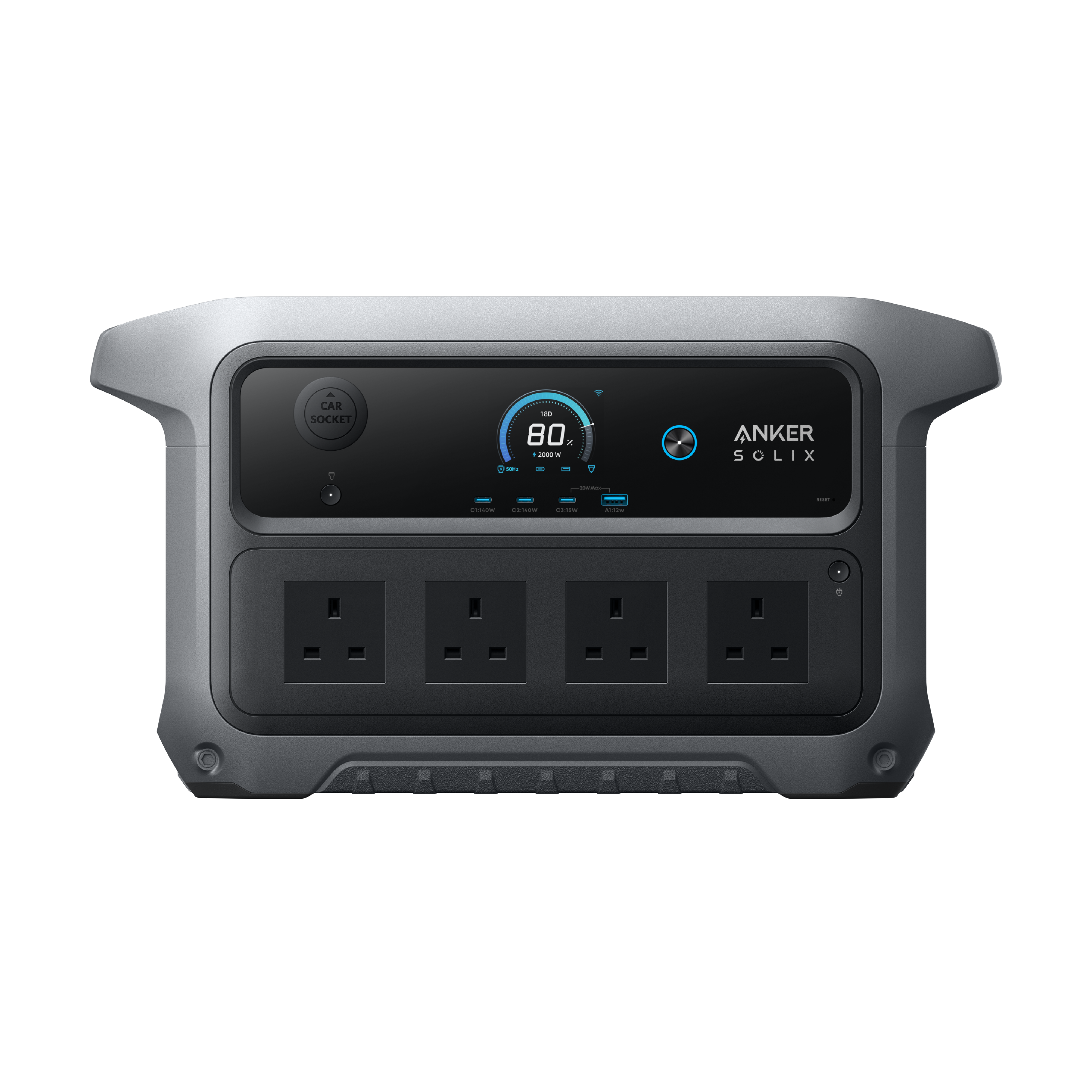 Anker solix c2000 gen2 2048wh portable power station 