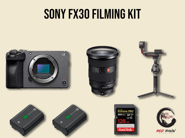 Sony fx30 filming kit