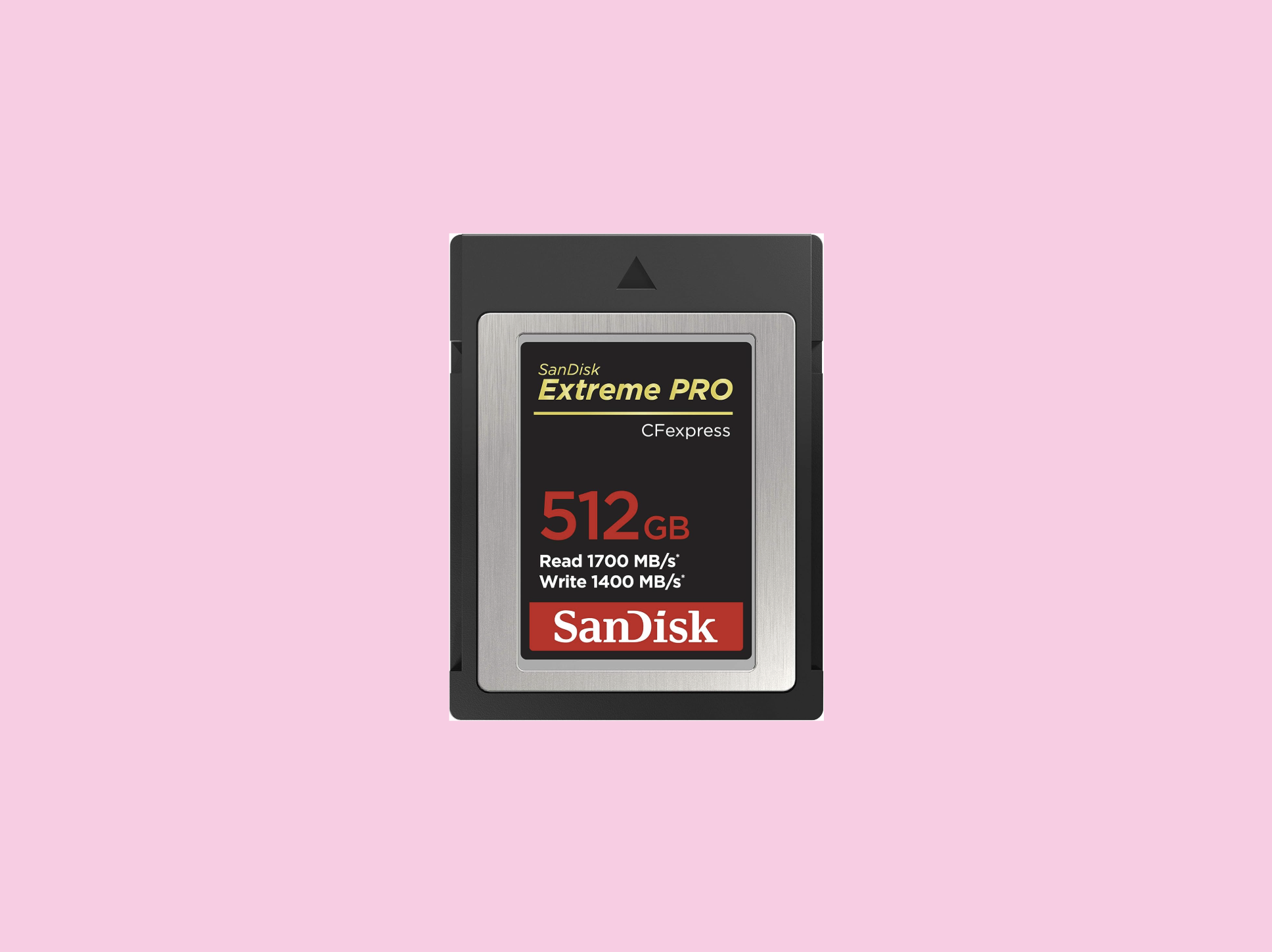 San disk extreme pro 512gb c-fast card