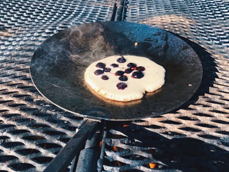 Muurikka jägarpanna - laga mat över öppen eld