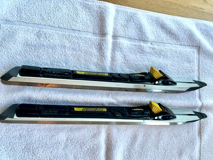 Långfärdsskridskor skena+pjäxa