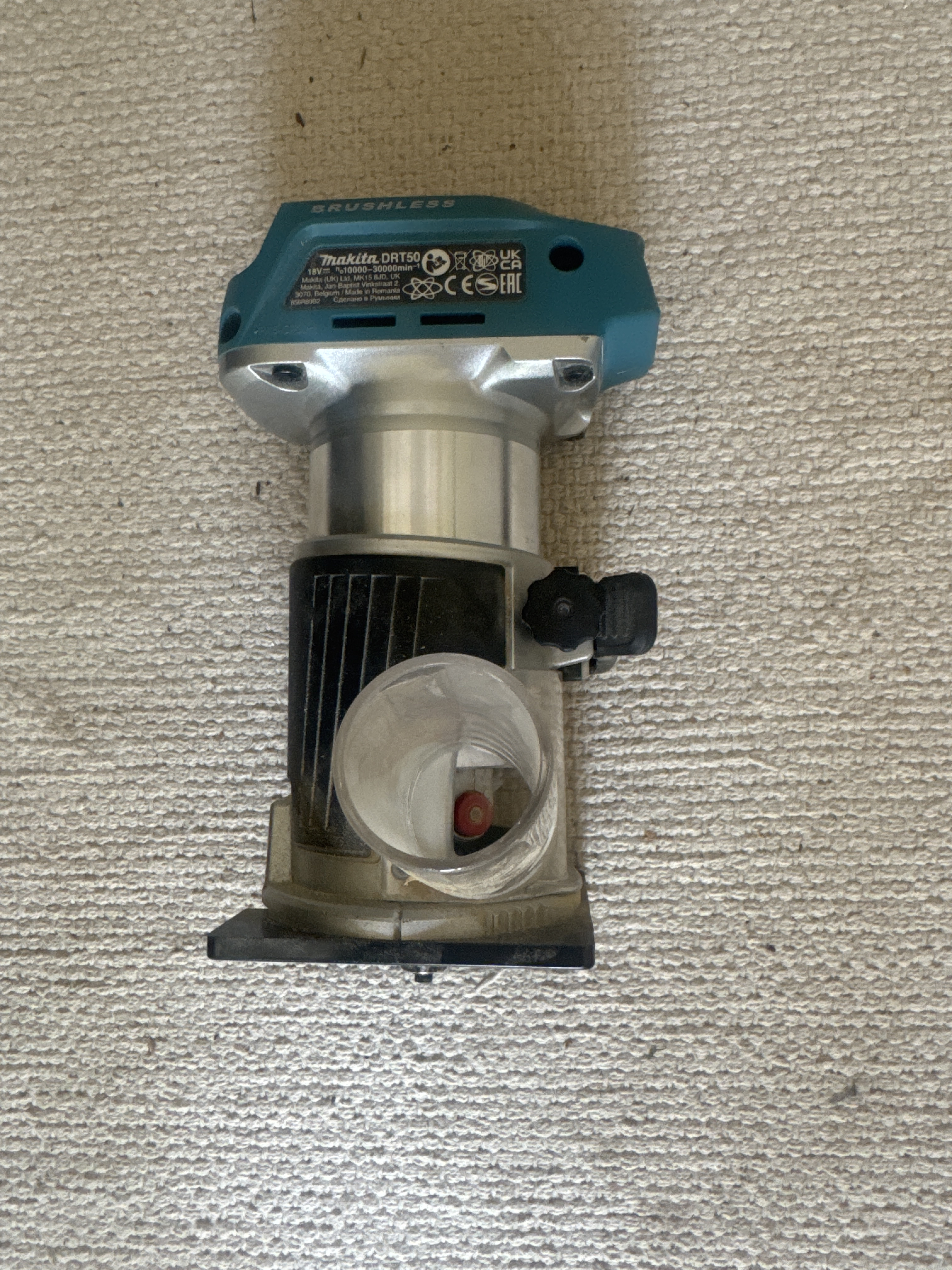  makita handöverfräs drt50 – 18 v