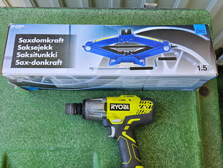 Mutterdragare + domkraft