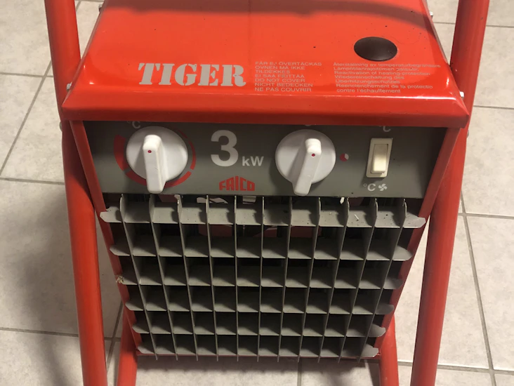 Frico värmefläkt 3kw 3fas/400v