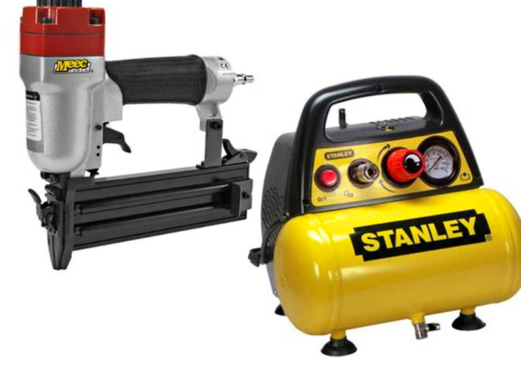 Spikpistol med kompressor