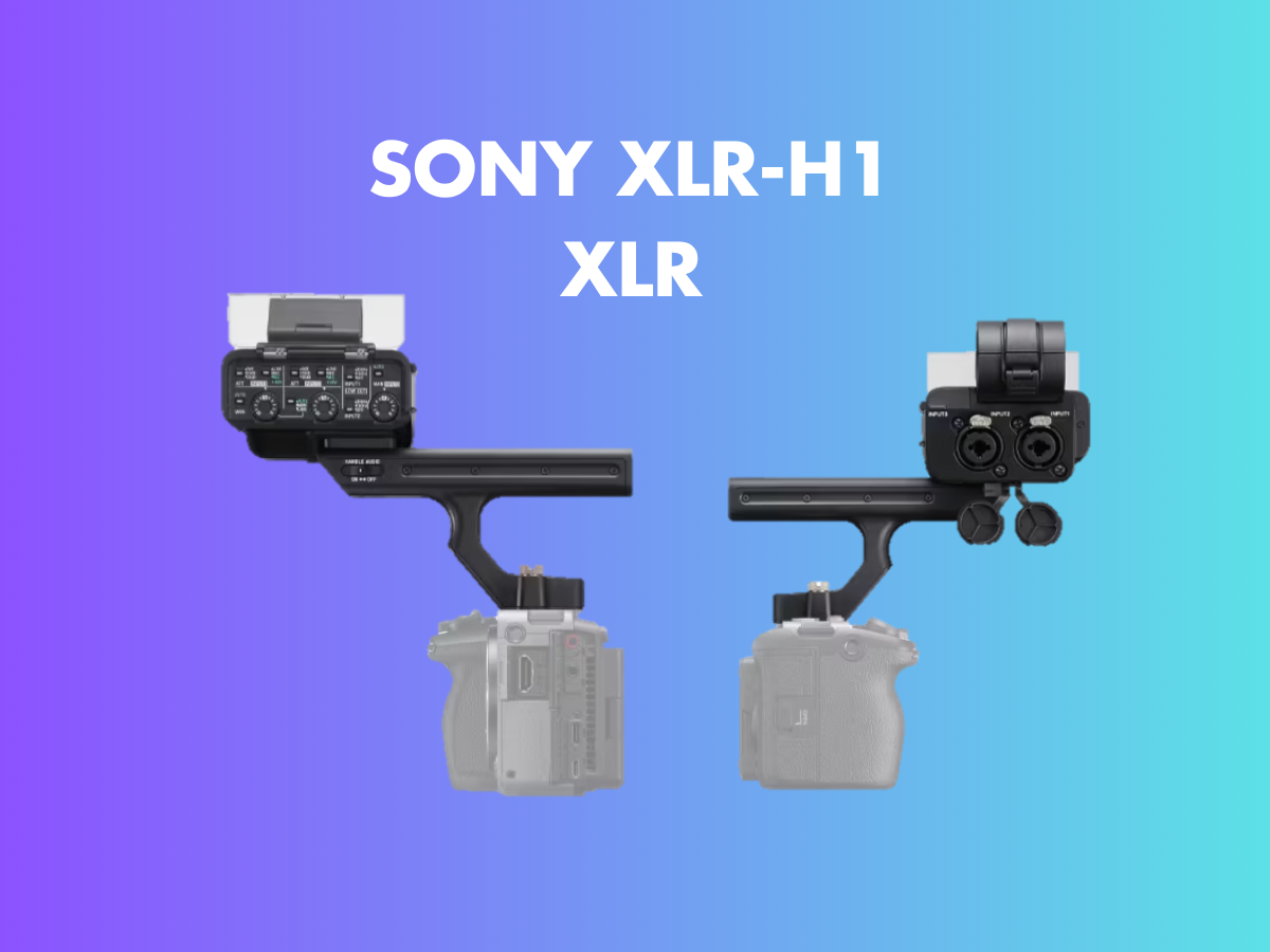 Sony xlr-h1 xlr handle unit