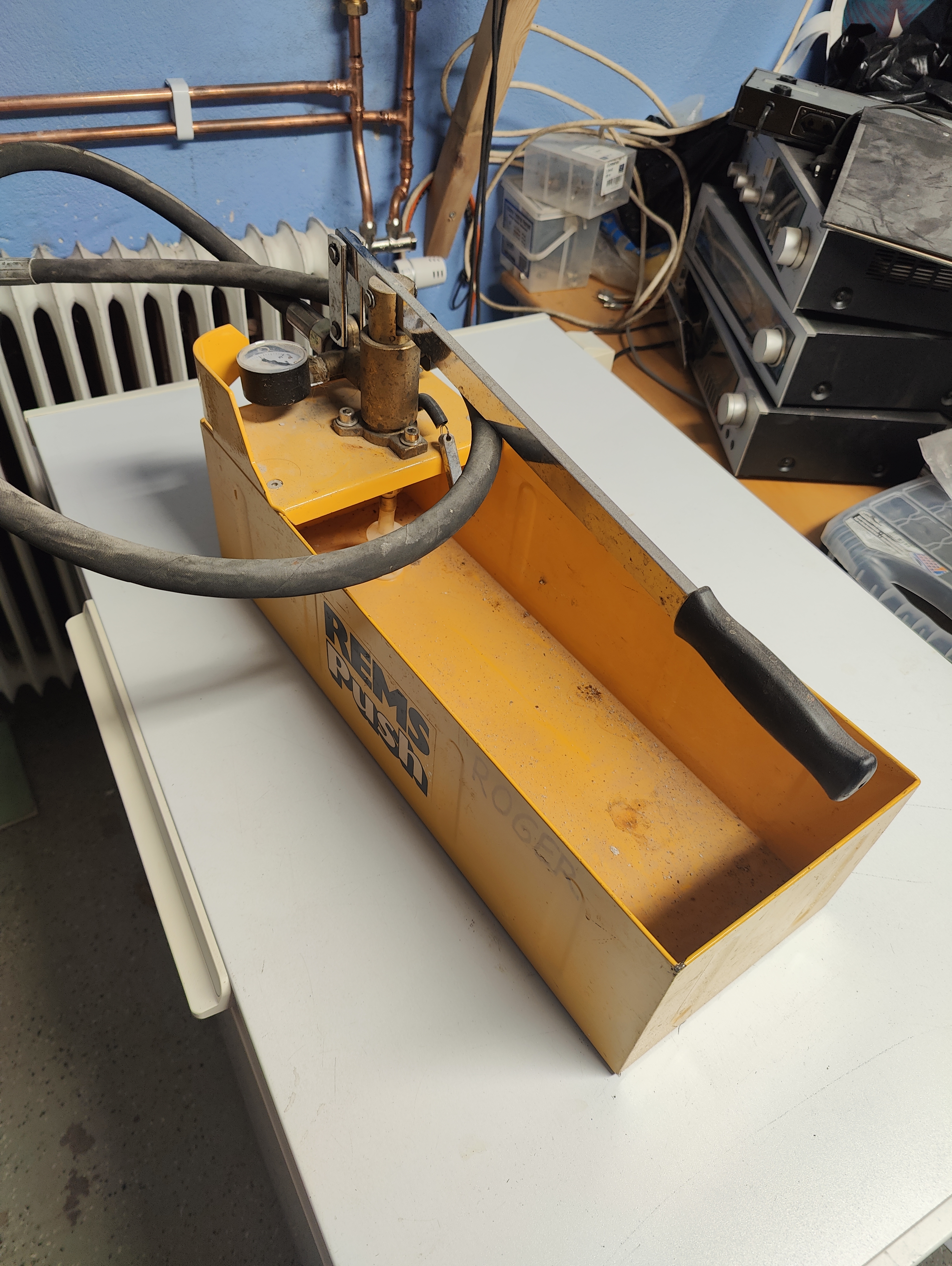 Rems push provtryckningspump