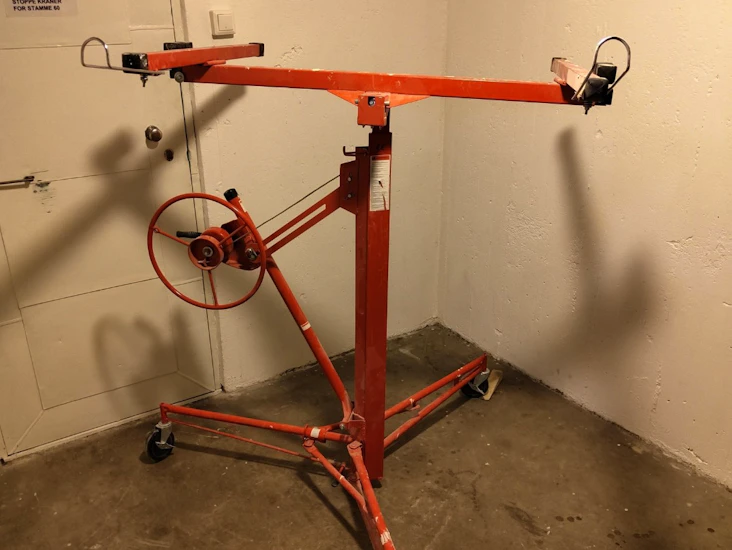 Sammenleggbar gipsheis