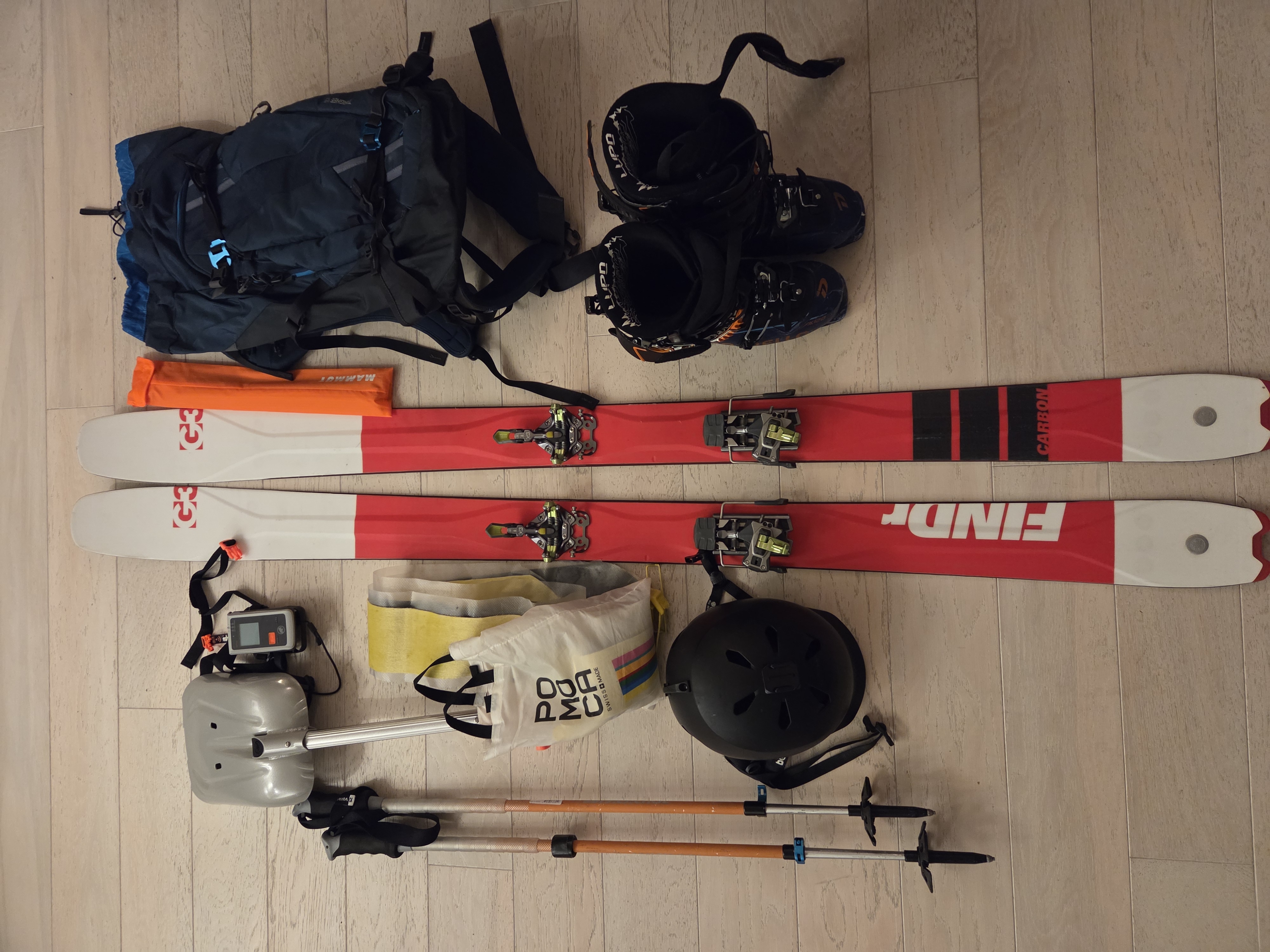 Komplett toppturpakke!
177 cm ski str 42 (26,5 mondo) i støvler