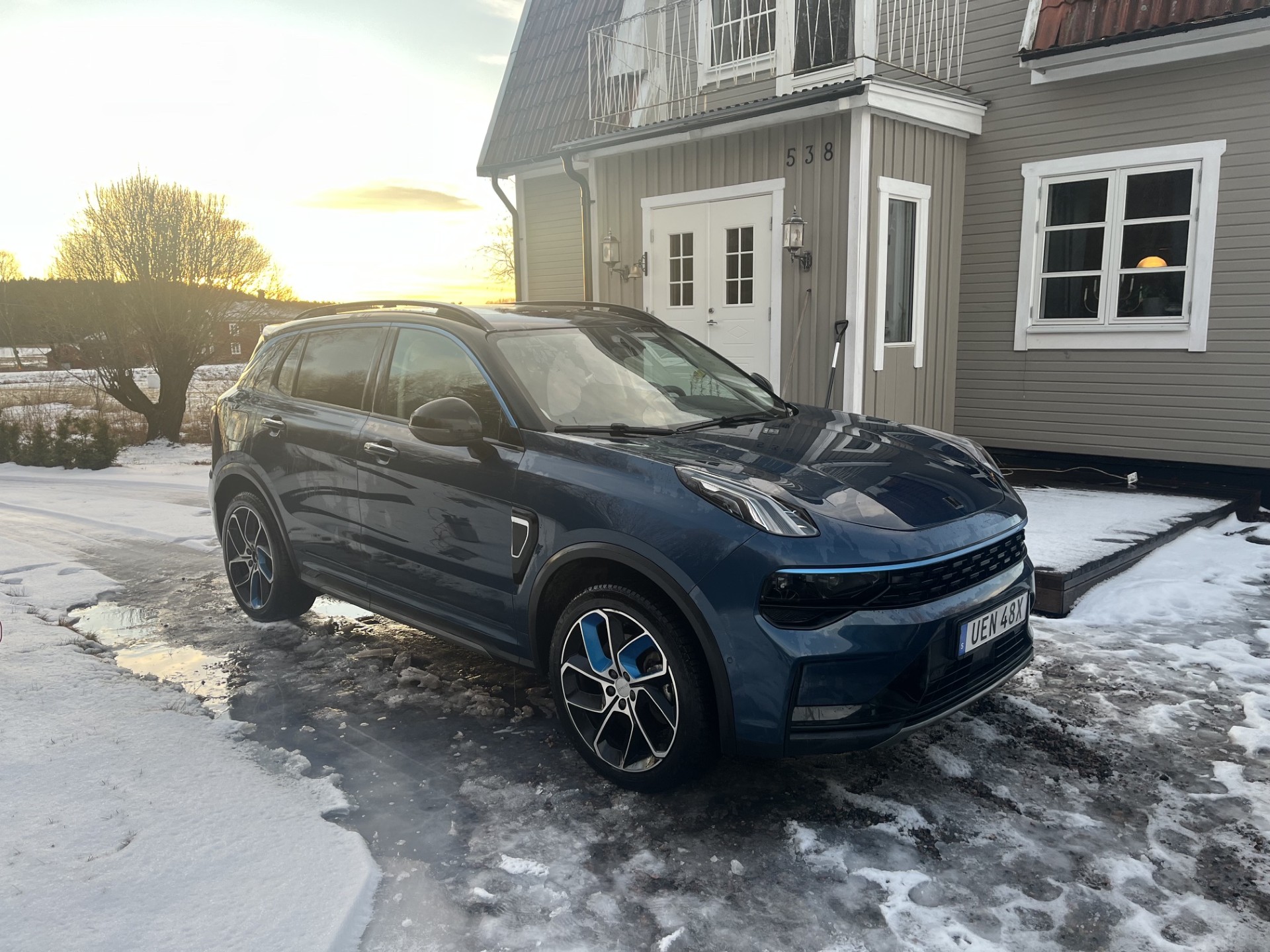 Lynk & co 01 med gratis el (ca 70-80 km) 