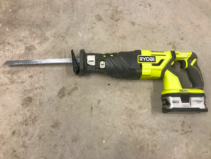 Tigersåg ryobi r18rs7-0 18v batteri one+