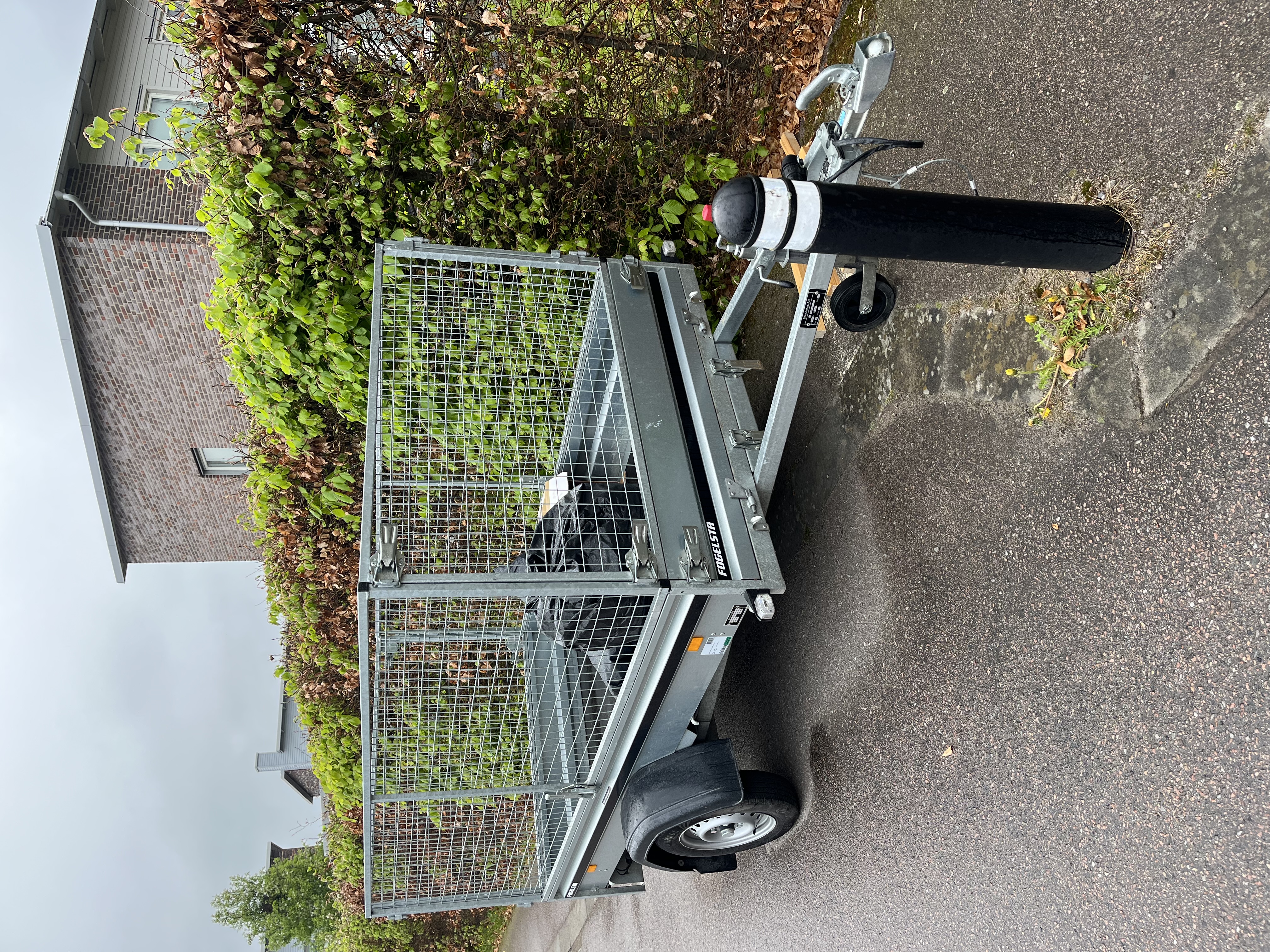 Obromsat gallersläp 750kg