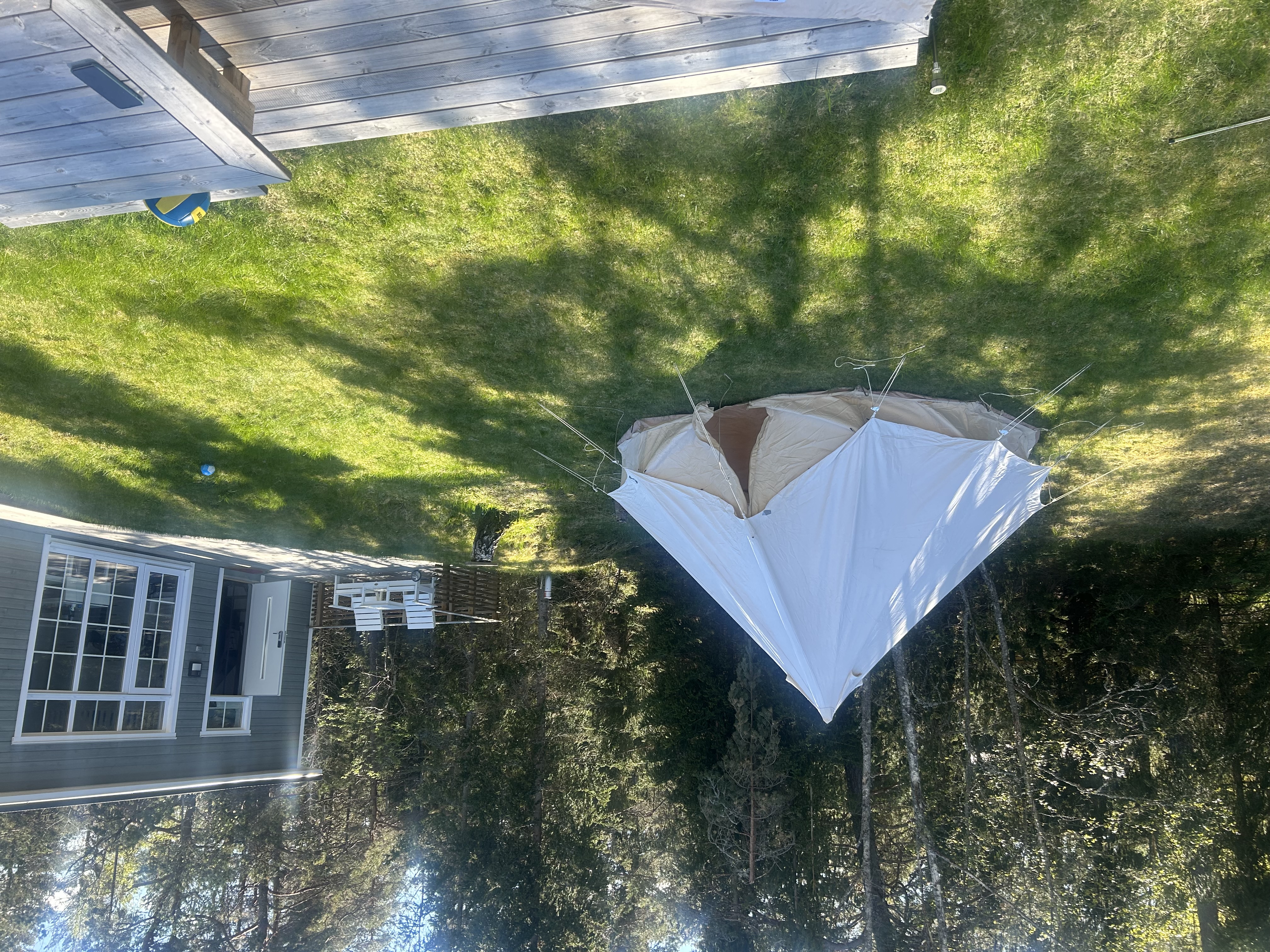 Glamping tält
