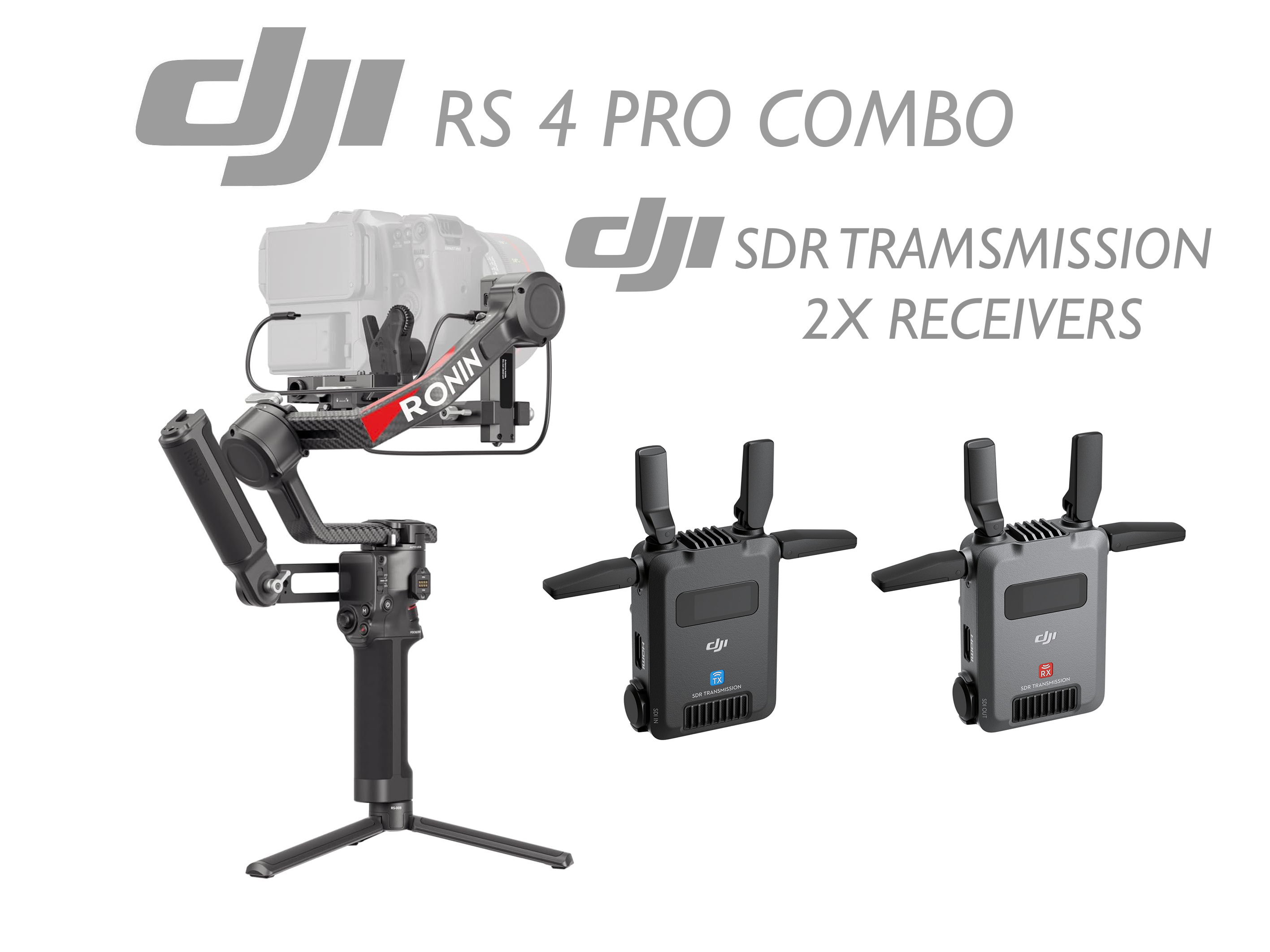 Dji rs 4 pro combo / sdr transmission custom 