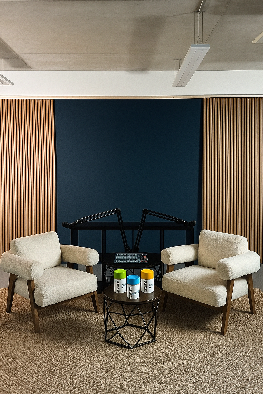 Podcast space / photography studio